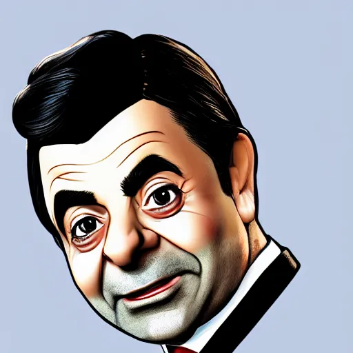 Prompt: portrait of the rowan atkinson as a disney princess, disney artstyle, artstation, concept art, smooth, sharp focus, illustration, hd, 8 k