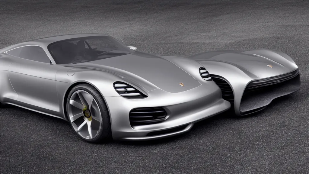 Image similar to photo of a porsche concept car