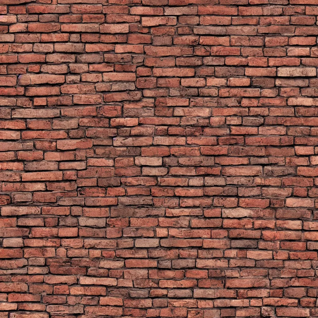 Prompt: very big brick texture material, high definition, high detail, 8k, photorealistic