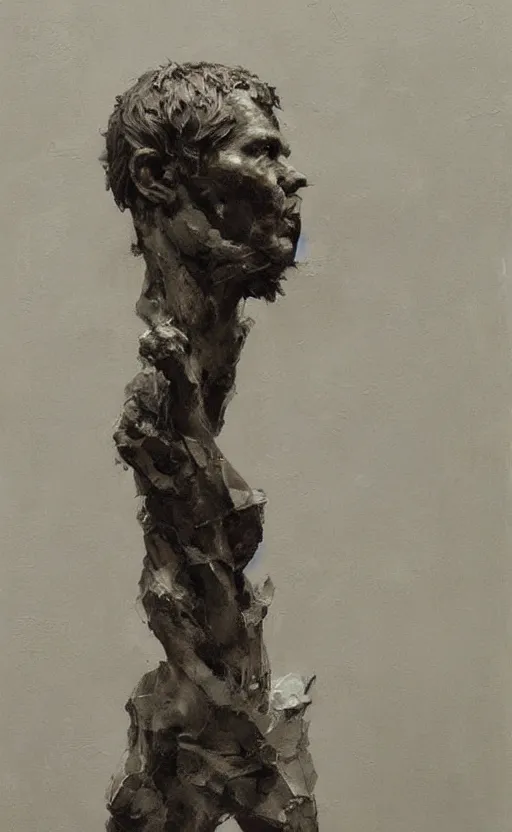 Image similar to “ sculpture by zhaoming wu, nick alm, bernie fuchs, hollis dunlap, gregory manchess, james gurney ”