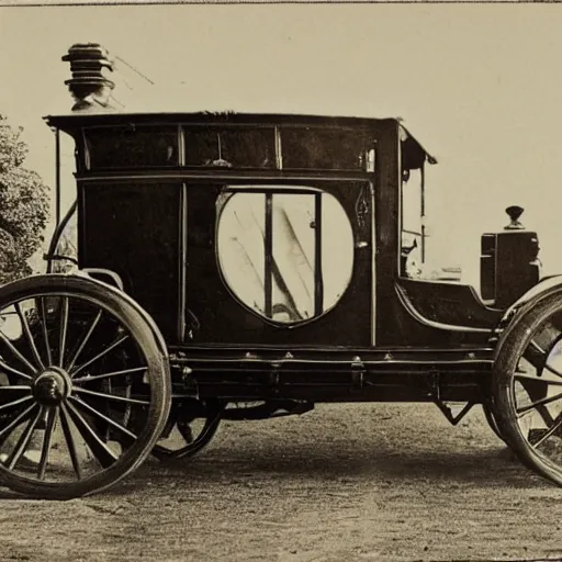 Image similar to a british automobile in the 1 8 7 0 s