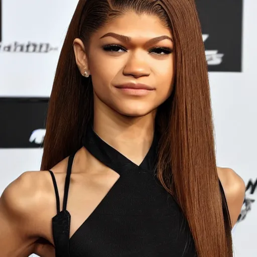 Image similar to zendaya as black widow