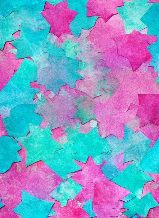 Image similar to , paper texture, handcrafted paper background, papercraft, watercolor paper background - high resolution texture, pink and blue colour