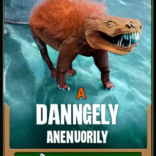 Image similar to a really really really dangerous creature