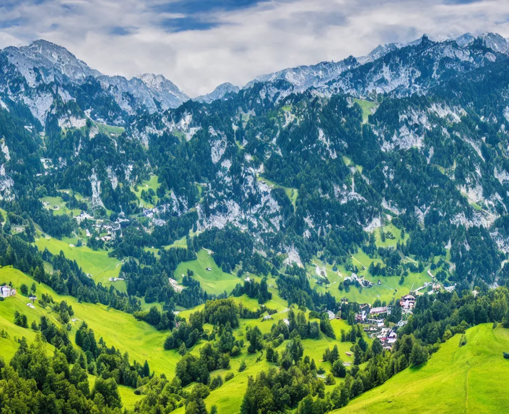 Prompt: 8K Photograph of Austria Landscape