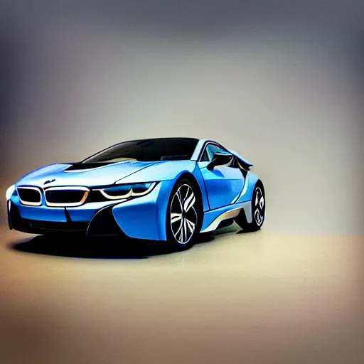 Image similar to bmw i 8 by elena vizerskaya and ivan aivazovsky, perfectly detailed, artstation, sharp focus, highly detailed, studio photography, impresion de giclee arte abstracto, award winning