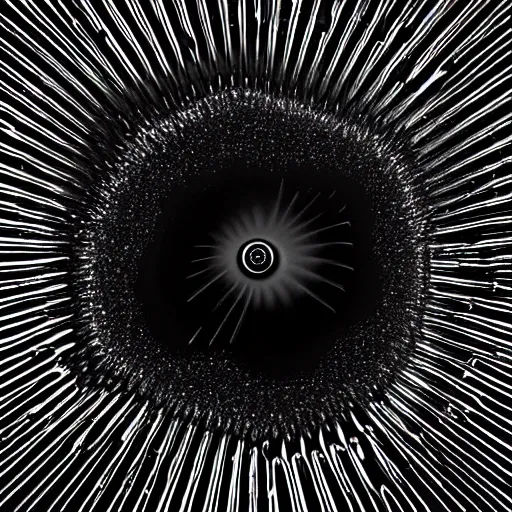 Image similar to Ferrofluid, programmable black goo, organic liquid metal