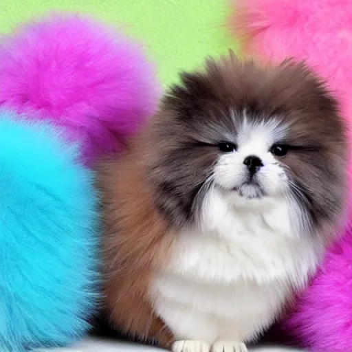 Image similar to invasion of the fluff balls