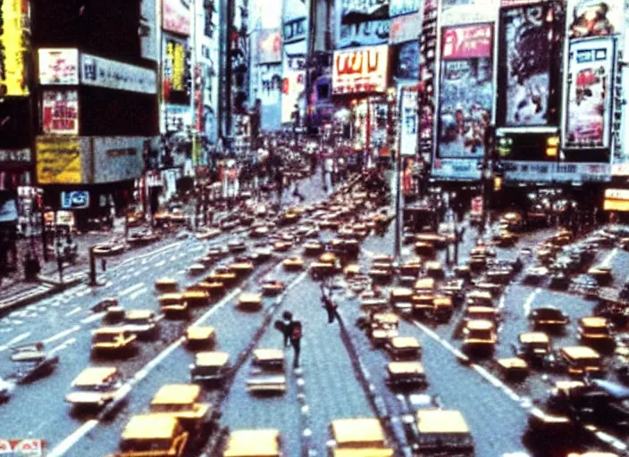 Image similar to Movie still of Shibuya square in ET (1982)