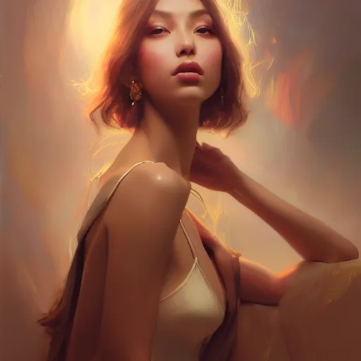 Prompt: expressive oil painting, of alluring european princess, seductive look, smooth glowing skin, glistening body, love, adoration, long hair, glamour shot, by yoshitaka amano, by greg rutkowski, by jeremyg lipkinng, by artgerm, digital art, octane render