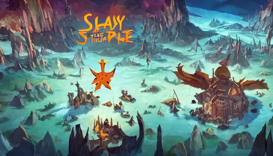 Image similar to film still from the new live - action netflix movie adaptation,'slay the spire'
