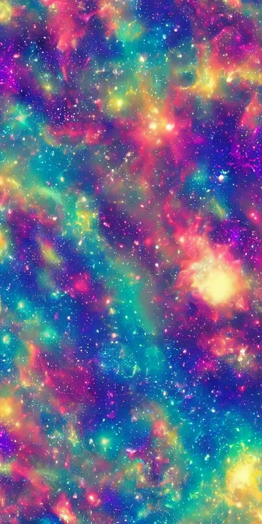 Image similar to abstract colorful galaxy pattern wallpaper, trending on artstation