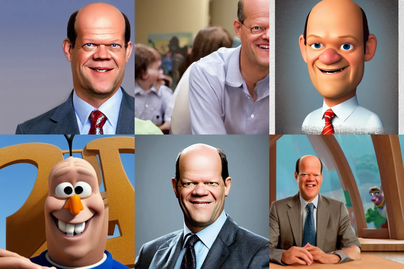 Prompt: Portrait Olaf Scholz as seen in Disney Pixar\'s Up (2009)