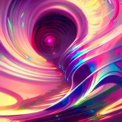 Image similar to swirling vortexes of computer hardware vaporwave aesthetic, colorful, psychedelic, digital painting, artstation, concept art, smooth, sharp focus, illustration, art by artgerm and greg rutkowski and alphonse mucha