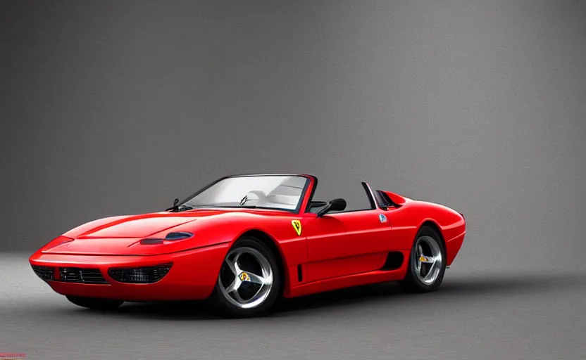 Image similar to “A 2025 Ferrari 365 GTS/4 Daytona Spyder Concept, studio lighting”