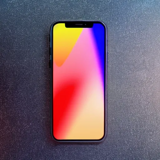 Image similar to promotional photograph for a futuristic iphone made in 2 0 4 0, beautiful photograph, studio lighting, advertisement, 4 k quality, 8 k quality, futuristic!!!! reflective material
