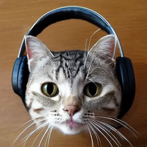 Image similar to prototype design for headphones designed to be used by cats