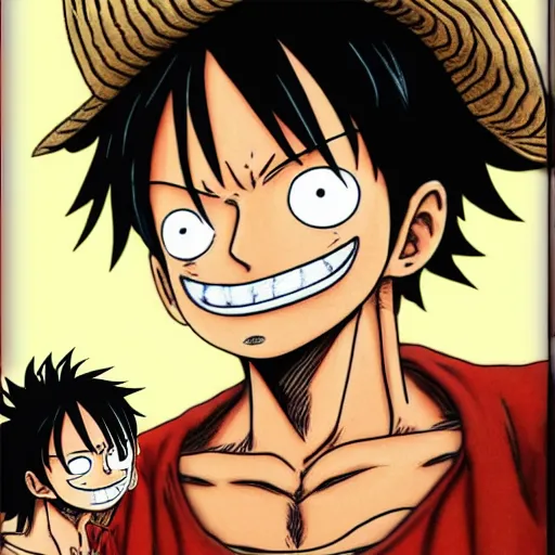 Prompt: luffy from one piece as a real human, photorealistic, posing shot