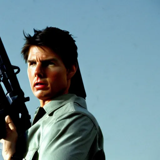 Image similar to tom cruise as the jackal