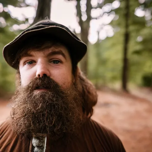 Prompt: portrait photo still of real life the woodsman from over the garden wall, 8 k, 8 5 mm f 1. 8