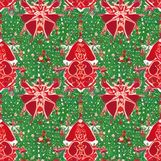 Image similar to christmas desktop wallpaper, seamless tile,