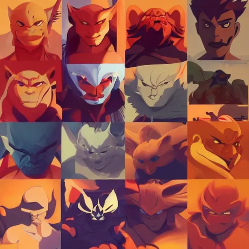 Image similar to face icon stylized minimalist thundercats, loftis, cory behance hd by jesper ejsing, by rhads, makoto shinkai and lois van baarle, ilya kuvshinov, rossdraws global illumination