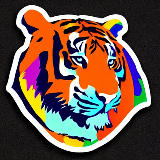 Pride Tiger - Gay | Sticker