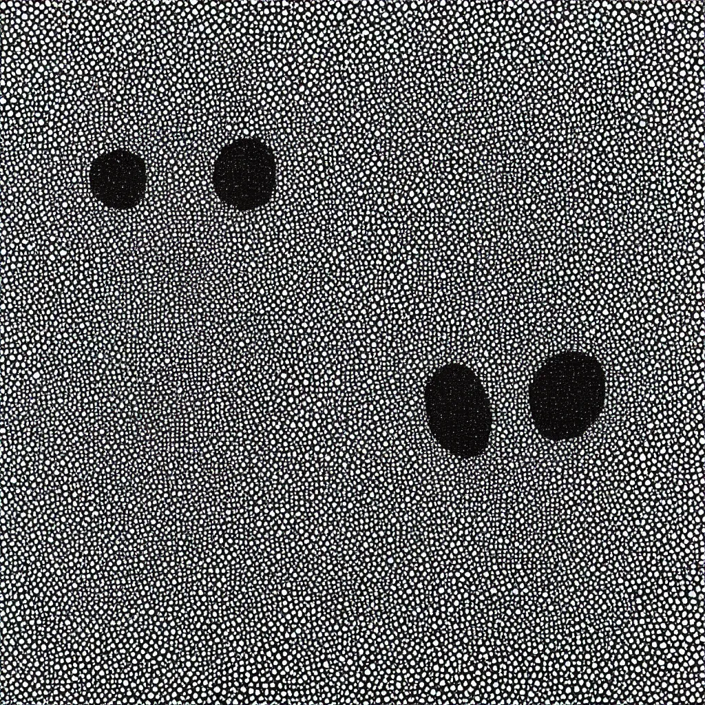 Image similar to face made out of planet, faceless people dark, dots, drip, stipple, pointillism, technical, abstract, minimal, style of francis bacon, asymmetry, pulled apart, cloak, hooded figure, made of dots, abstract, balaclava