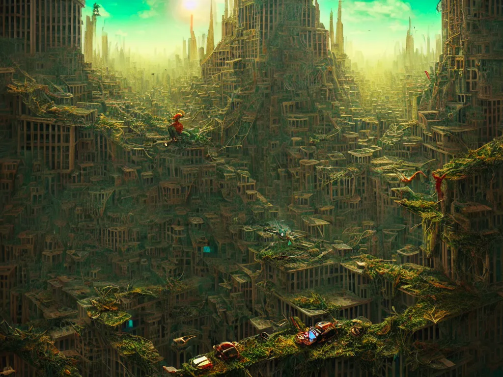 Image similar to highly detailed photo of zone 5 1, trending on deviantart, neo surrealism, sharp focus, a lot of little details, octane, masterpiece, art by max ernst