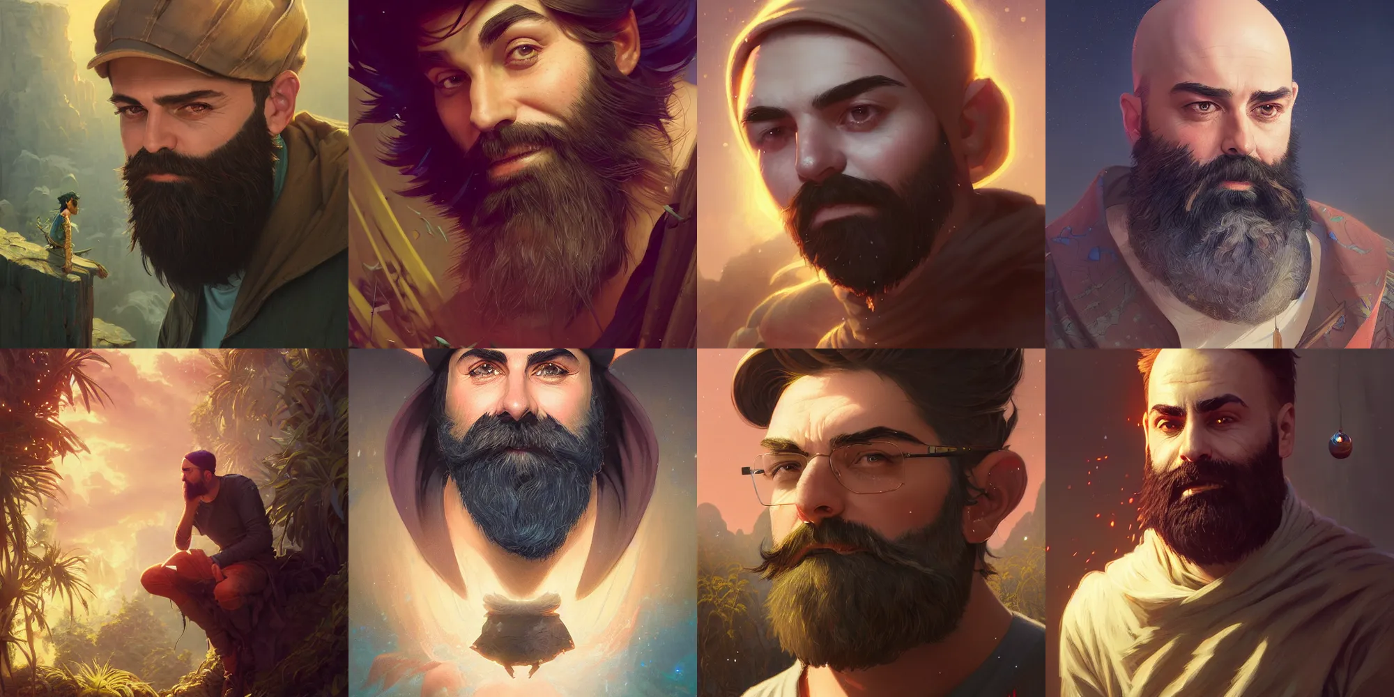 Image similar to Highly detailed portrait of Keemstar, unreal engine, fantasy art by Greg Rutkowski, Loish, Rhads, ferdinand knab, Makoto Shinkai and Lois van baarle, ilya kuvshinov, rossdraws, Tom Bagshaw, alphonse mucha, global illumination, radiant light, detailed and intricate environment