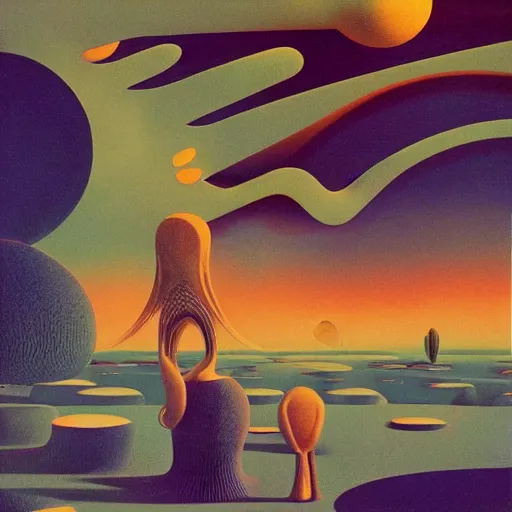 Image similar to rock music, surreal hippie album cover, 6 0 s biomorphic design photography, ethereal, dan mcpharlin, pascal blanche, roger dean, josh kirby, 8 k