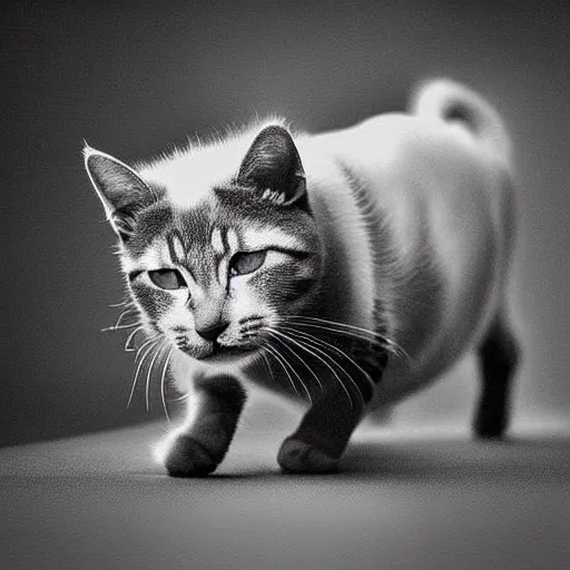 Image similar to a feline pig - cat - hybrid, animal photography