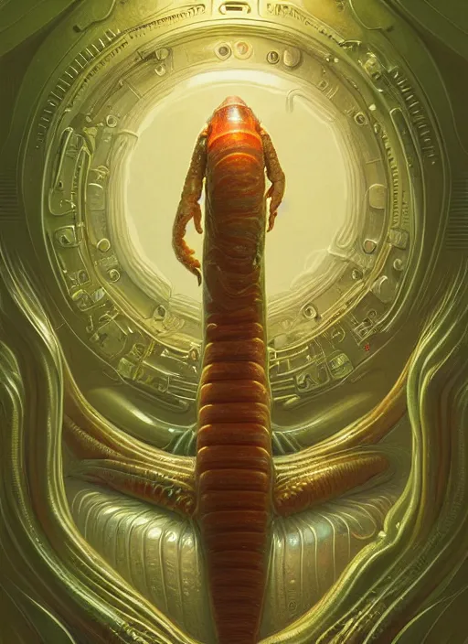 Image similar to far away, full body shot of elon musk as slimy mollusk anthropomorphic character, drool, wide angle, intricate, elegant, highly detailed, digital painting, artstation, concept art, wallpaper, smooth, sharp focus, illustration, art by artgerm and greg rutkowski and alphonse mucha