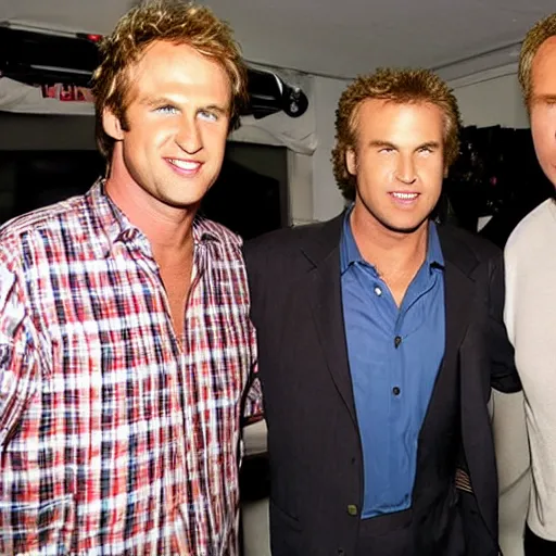 Image similar to owen wilson hanging out with vince vaughn and will ferrell