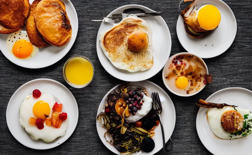 Image similar to delicious breakfast, food photography