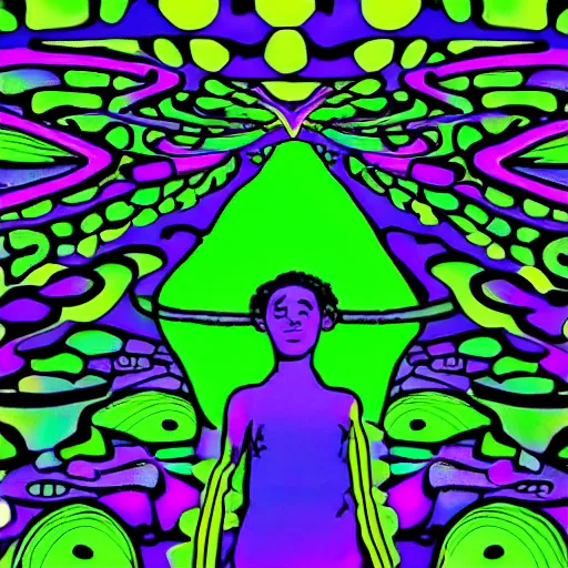 Prompt: slave psychedelics