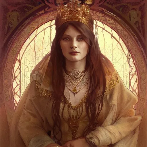 Image similar to amazing lifelike award winning pencil illustration of Anastasia Romanov trending on art station artgerm Greg rutkowski alphonse mucha cinematic