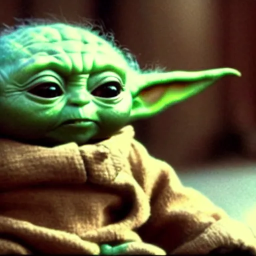 Image similar to baby yoda played by danny devito, very very very very beautiful