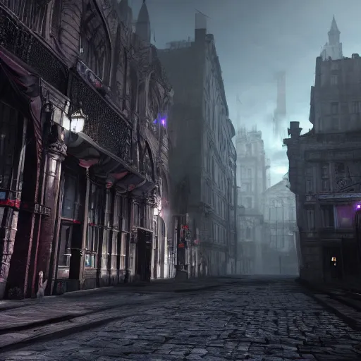 Image similar to grimdark gothic city, unreal engine, 8 k, ultra realistic, ultra detail