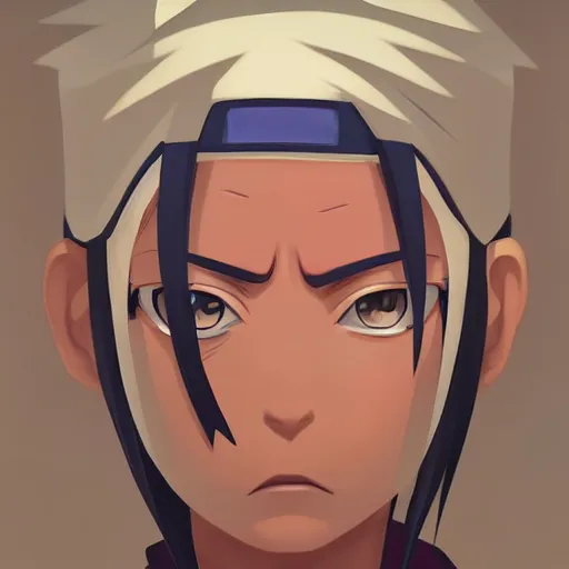 Image similar to face icon stylized minimalist naruto, loftis, cory behance hd by jesper ejsing, by rhads, makoto shinkai and lois van baarle, ilya kuvshinov, rossdraws global illumination