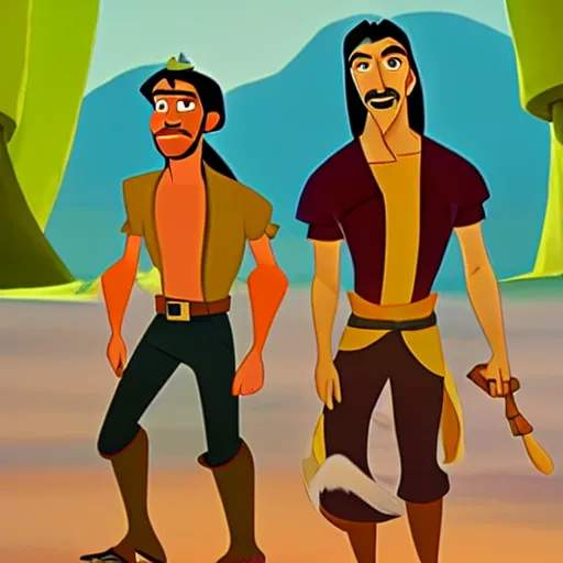 Image similar to tulio and miguel from the road to el dorado