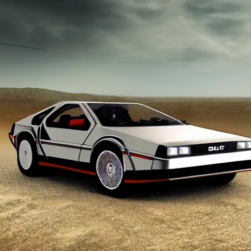 Image similar to 2 0 3 0 delorean concept art