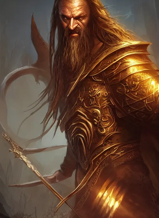 Image similar to merchant, ultra detailed fantasy, elden ring, realistic, dnd, rpg, lotr game design fanart by concept art, behance hd, artstation, deviantart, global illumination radiating a glowing aura global illumination ray tracing hdr render in unreal engine 5
