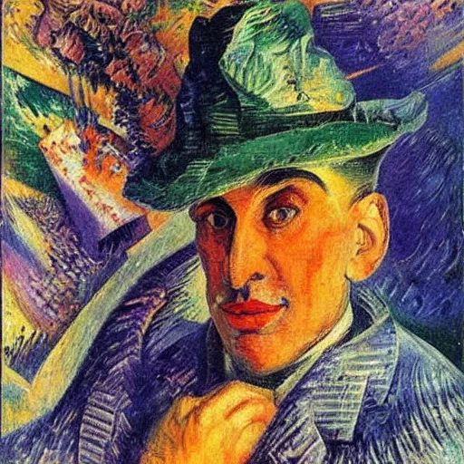 Prompt: art by umberto boccioni