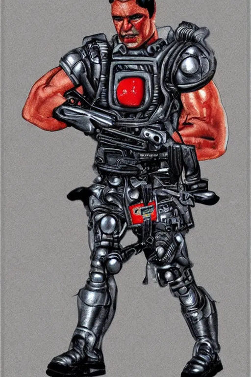 Prompt: soviet terminator