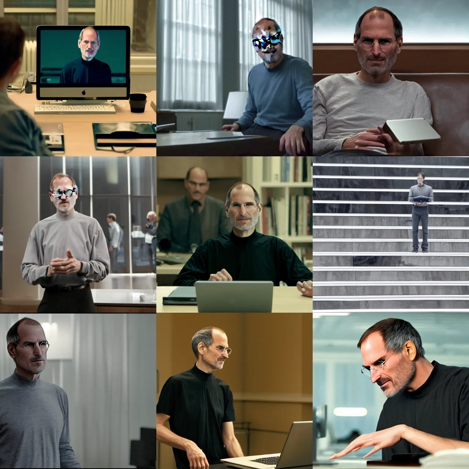 Prompt: a film still from steve jobs ( 2 0 1 5 )