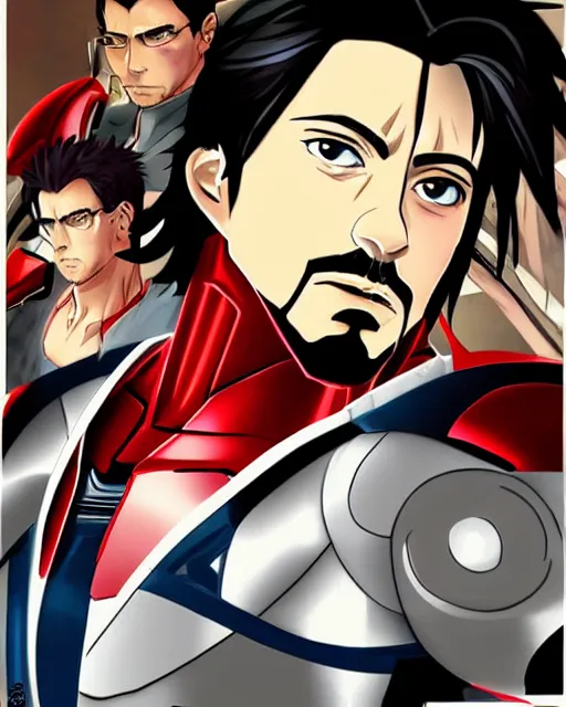 Anime portrait of Tony Stark in style of Abec | Stable Diffusion | OpenArt