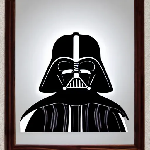 Image similar to Darth Vader school portrait