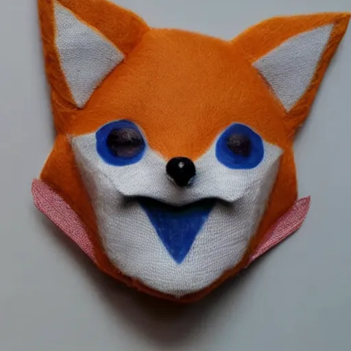 Image similar to a humanoid fox with a face inspired by jenna coleman