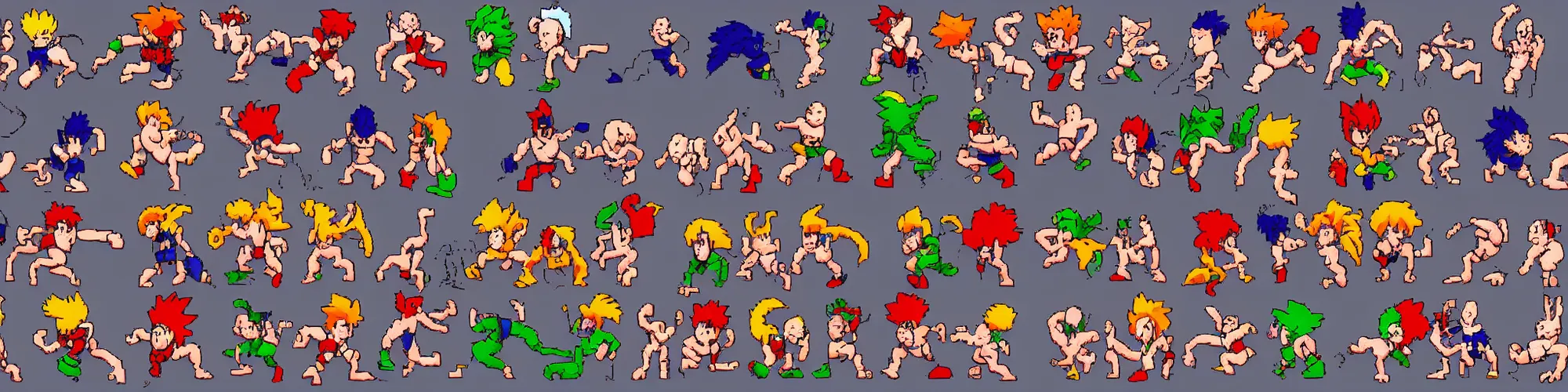 The Spriters Resource - Full Sheet View - Street Fighter Alpha 3 - Akuma